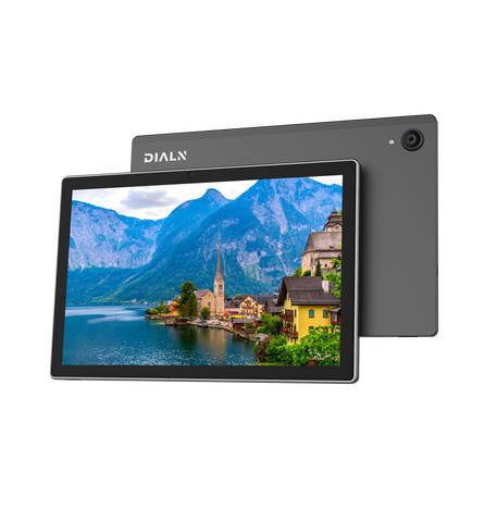 DIALN X10G Android 13 Tablet (4G LTE) - 64GB, 10.1” HD Display, Quad-Core Processor, Dual 8MP Cameras