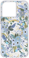 Case-Mate Rifle Paper Co. Case (MagSafe) - Garden Party Blue - iPhone 14 Pro Max