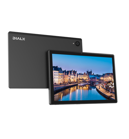 DIALN X10G Android 13 Tablet (4G LTE) - 64GB, 10.1” HD Display, Quad-Core Processor, Dual 8MP Cameras