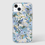 Case-Mate Rifle Paper Co. Case (MagSafe) - Garden Party Blue - iPhone 15 Plus