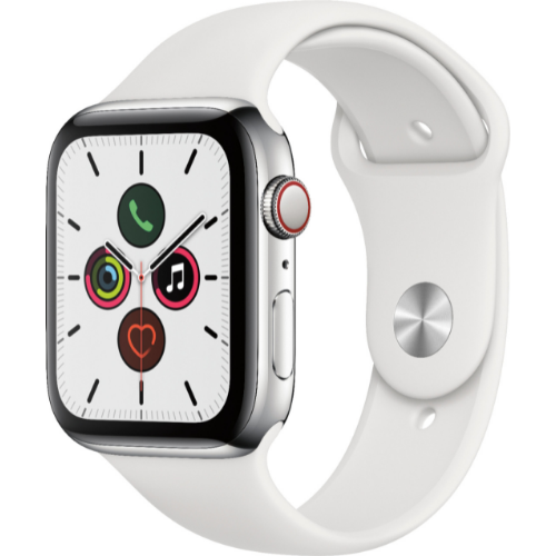 Apple Watch Series 5 44MM (GPS + Cellular) - Silver Stainless Steel