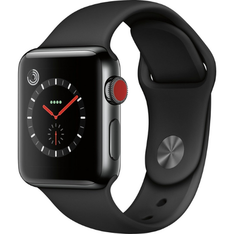 Apple Watch Series 3 42MM (GPS + Cellular) - Space Black Stainless Steel