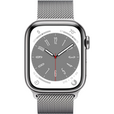 Apple Watch Series 8 41MM (GPS + Cellular) - Silver Stainless Steel