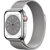 Apple Watch Series 8 45MM (GPS + Cellular) - Silver Stainless Steel