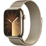 Apple Watch Series 9 41MM (GPS + Cellular) - Gold Stainless Steel