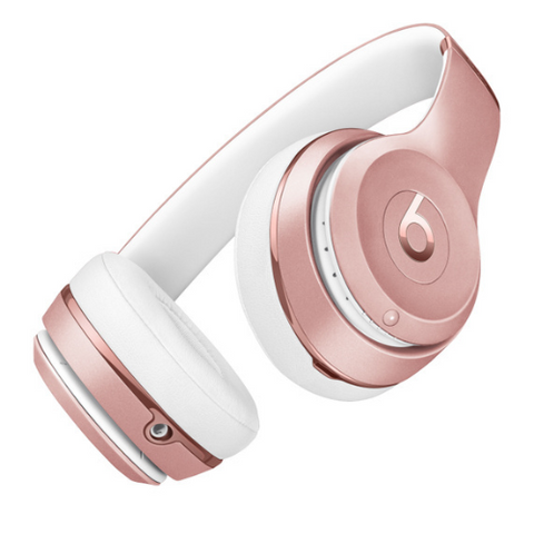 Beats Solo 3 Wireless Headphones - The Beats Icon Collection - Rose Gold