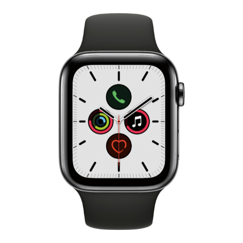 Apple Watch Series 5 44MM (GPS + Cellular) - Space Black Stainless Steel