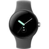 Google Pixel Watch (1st Gen) 41MM (GPS) - Polished Silver Stainless Steel