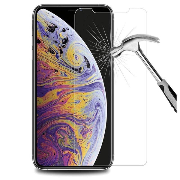 Plug - Preinstalled Tempered Glass Screen Protector for iPhone XR and 11