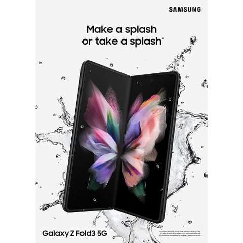 Samsung Galaxy Z Fold 3 512GB (5G) - Phantom Silver