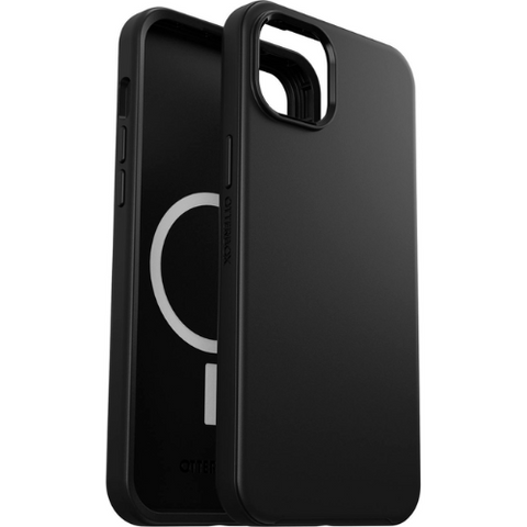 OtterBox Symmetry Series MagSafe Hard Shell Case for Apple iPhone 15 Plus - Black