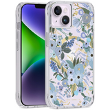 Case-Mate Rifle Paper Co. Case (MagSafe) - Garden Party Blue - iPhone 14 Plus