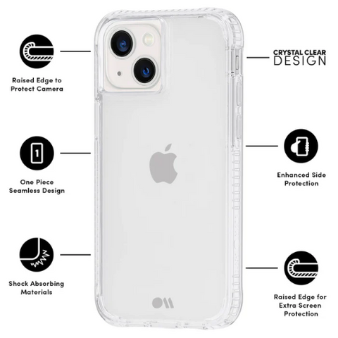 Case-Mate Tough Series Case - Clear - iPhone 13