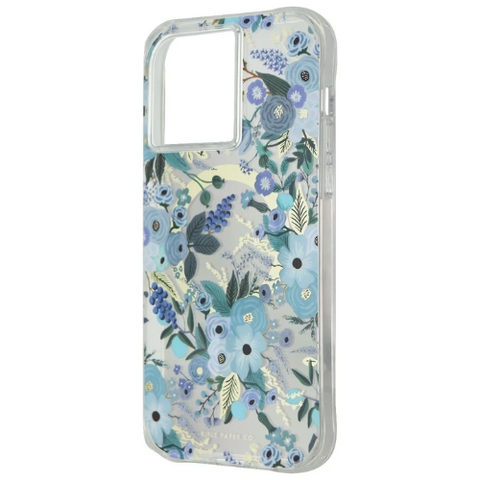 Case-Mate Rifle Paper Co. Case (MagSafe) - Garden Party Blue - iPhone 14 Pro Max