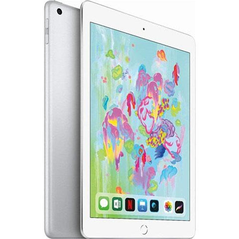 iPad 2018 (6th Gen, 9.7") 128GB Silver (Cellular + Wifi)