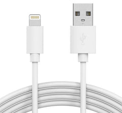 USB-A to Lightning Cable Cord, For Apple iPhone, iPad, Airpods