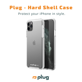 Plug - Hard Shell Clear Case for iPhone 8, SE 2020, and SE 2022