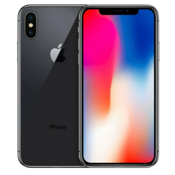 Eco-Deals - iPhone X Space Gray 256GB (Unlocked) - NO Face-ID